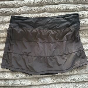 lululemon athletica Black Skort 12 TALL